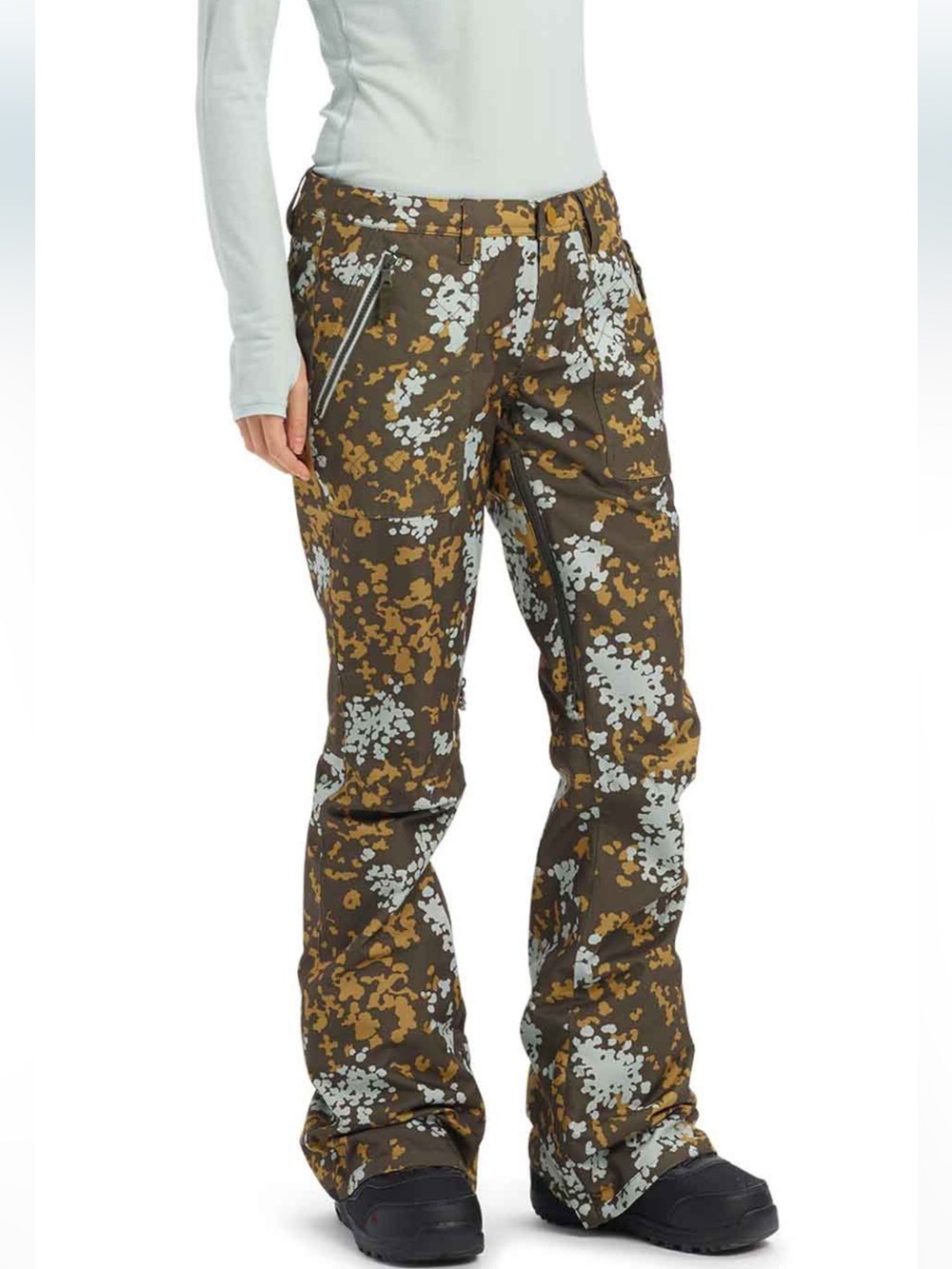 BURTON Like New Vida Snowboard Pants In Green